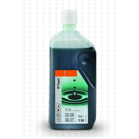 Aceite HP Super ISO-L-EGD Stihl 1L | Bajo Humo y Alto Rendimiento