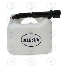 Bidón Blanco KURIL 5L | Resistente y Seguro