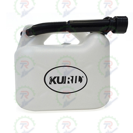 Bidón Combustible Blanco KURIL 5L