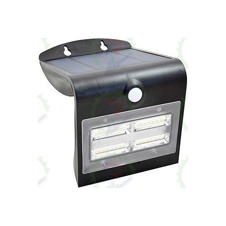 Aplique solar LED 5W 400 Lumes