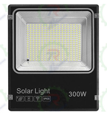 Proyector Solar ABS 300W | Iluminación Potente y Autónoma