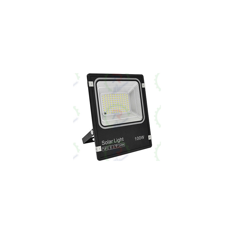 Proyector Solar ABS 100W 2.200 Lumes