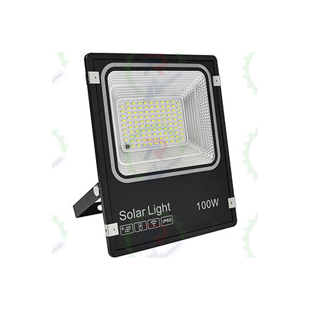 Proyector Solar ABS 100W 2.200 Lumes