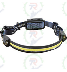 Linterna LED Frontal 12W Trifoco | Iluminación Potente y Autónoma
