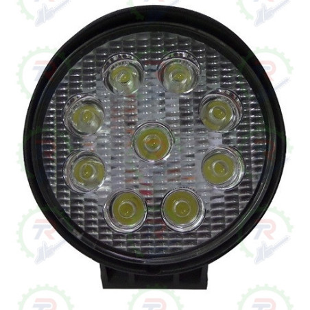 Foco LED Redondo 27W | Iluminación Potente para Vehículos