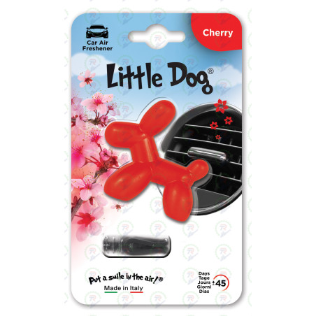 Aromatizador Little Dog Cherry - Difusor de Fragancia Cereza
