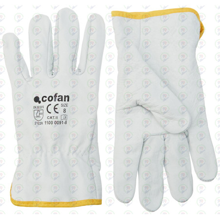 Guante Flor Vacuno COFAN | Protección y Comodidad