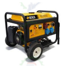 Generador Benza BZ 8500 8,5kVA gasolina con arranque manual