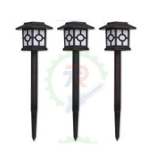 Set 3 Picas Solares LED | Iluminación exterior eficiente