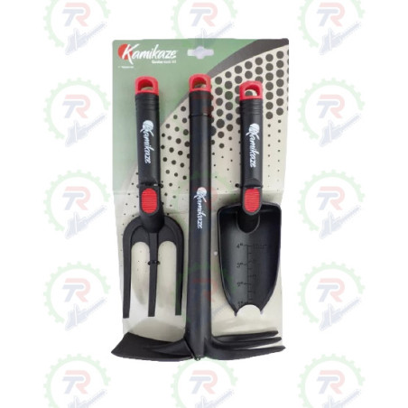 Kit de Jardinería Kamikaze – Herramientas resistentes y ergonómicas