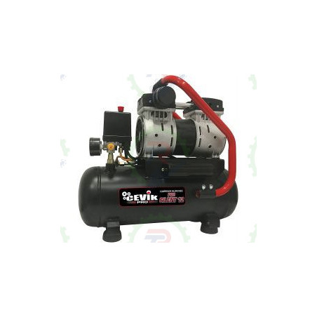 Compresor CEVIK CA-PRO12SILENT 12L 1HP