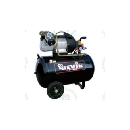 Compresor CEVIK CA-PRO100-VX 100L 3HP cabezal en V