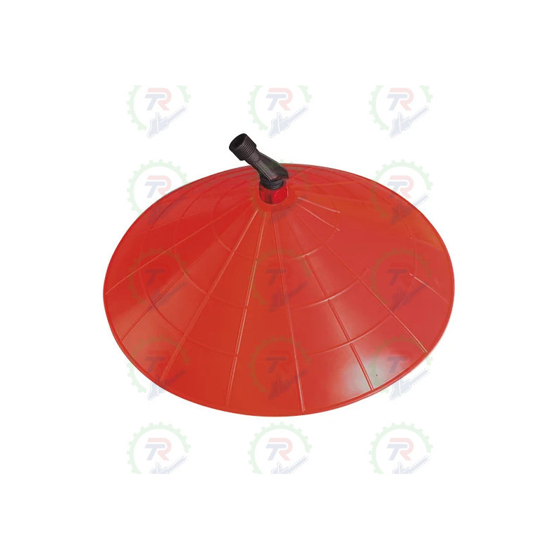 Campana redonda con codo y boquilla