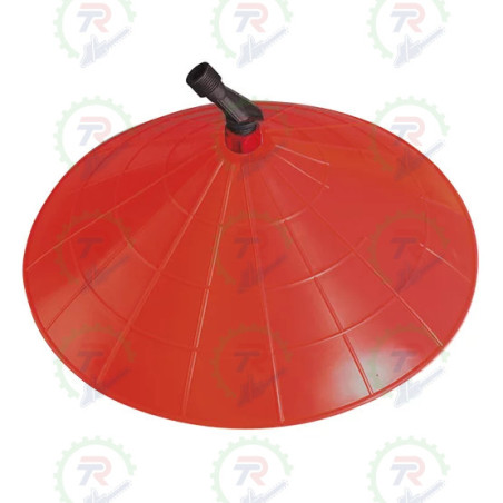 Campana redonda con codo y boquilla