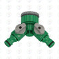 Adaptador 2 Tomas 3/4" -1"