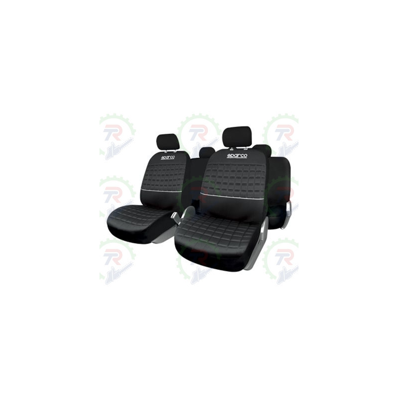Juego Fundas Lazio Gris Sparco Juego Fundas Lazio Gris Sparco