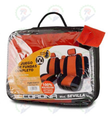 Juego de Fundas Sevilla Rojo BC Corona FUK10411 – Fundas Universales