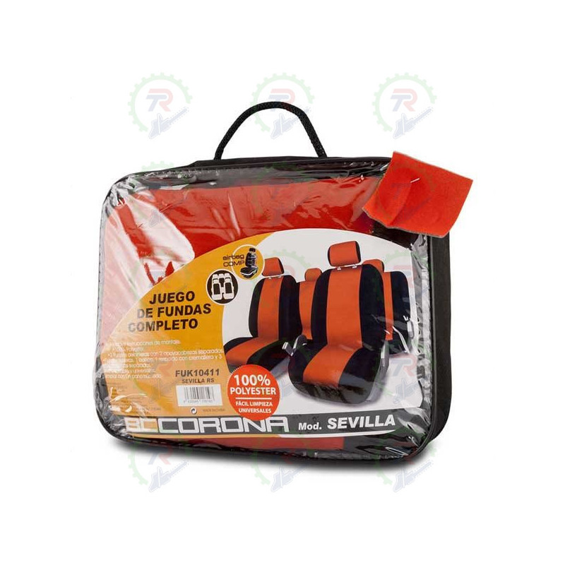 Juego de Fundas Sevilla Rojo