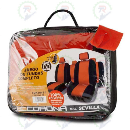 Juego de Fundas Sevilla Rojo BC Corona FUK10411 – Fundas Universales