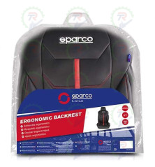 Respaldo SPC Ferrara Rojo | Soporte Lumbar Deportivo para Coche