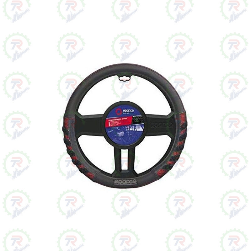 Funda Volante Rojo Sparco Funda Volante Rojo Sparco