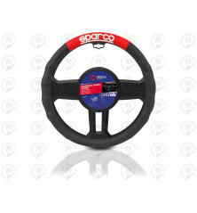 Funda de Volante Sparco C1111 Negro/Rojo | Comodidad y Estilo