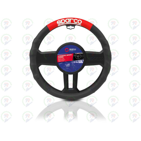 Funda de Volante Sparco C1111 Negro/Rojo | Comodidad y Estilo