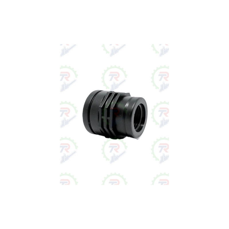 Manguito reducido 3/4" x 1/2" Polietileno