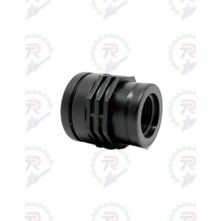 Manguito reducido 3/4" x 1/2" Polietileno