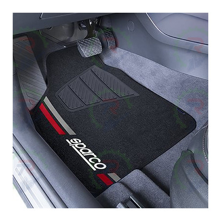 Alfombra Moqueta Roja Corsa para Coche | Protección y Estilo Deportivo