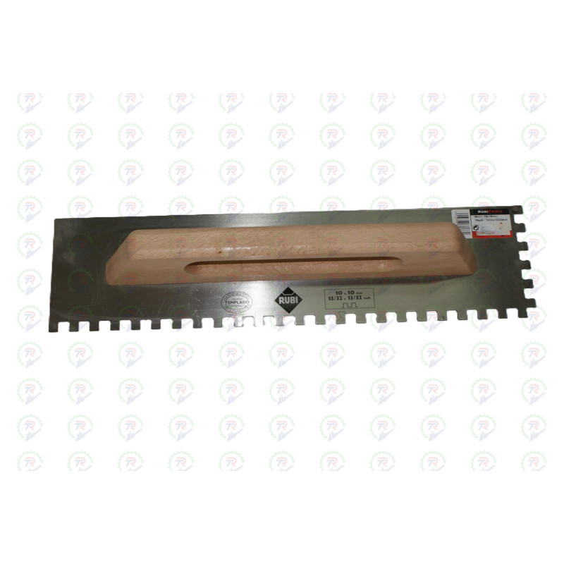 Llana Dentada de Acero 48 cm RUBI Llana Dentada de Acero 48 cm RUBI