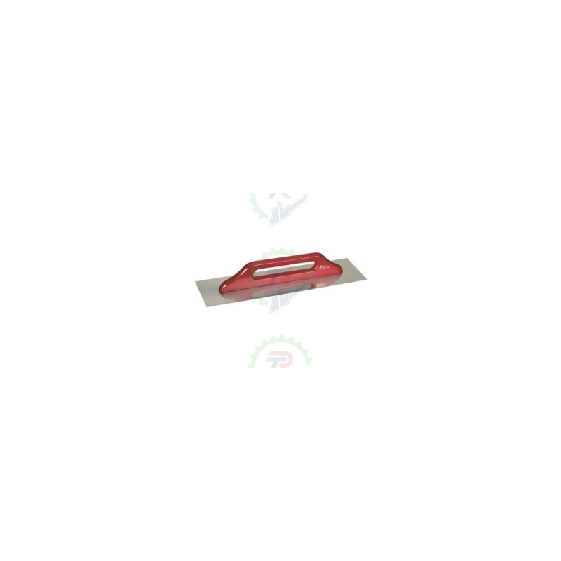 Llana Inox 500x130 Mango Largo Rojo