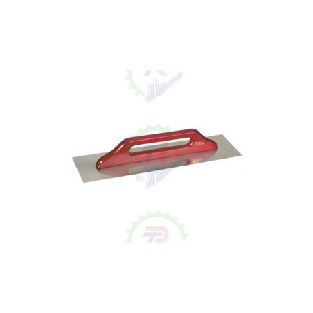 Llana Inox 500x130 Mango Largo Rojo