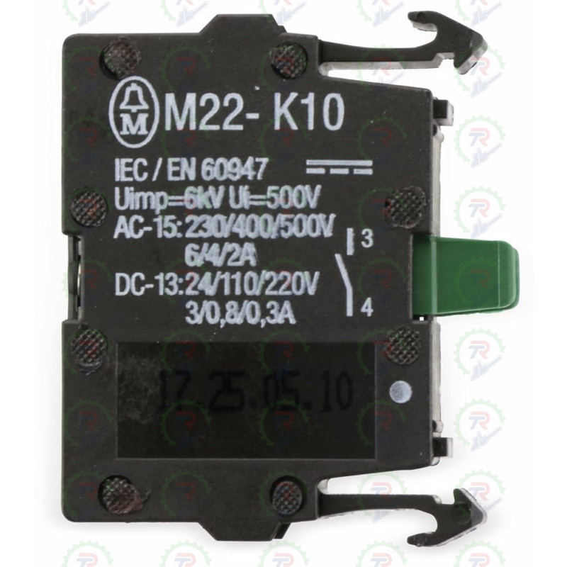CONTACTO AUXILIAR M22-K10 MOELLER