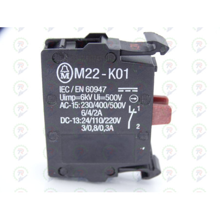 CONTACTO AUXILIAR M22-K01 MOELLER
