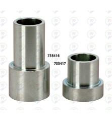 Boquilla aluminio para pistola de yeso y mortero resistente