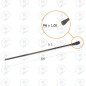 Varillas Cabezal 5x300MM Rosca M-6