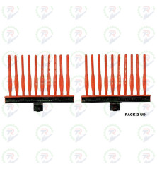 Kit 2 Peines Vareador Chino Eléctrico