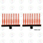 Kit 2 Peines Vareador Chino Eléctrico