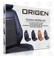 Funda Respaldo Negra Origen – Ajuste universal, compatible con Airbag