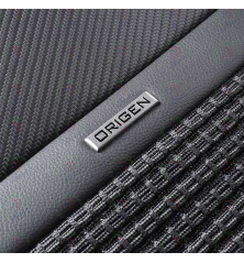 Funda Respaldo Negra Origen – Ajuste universal, compatible con Airbag