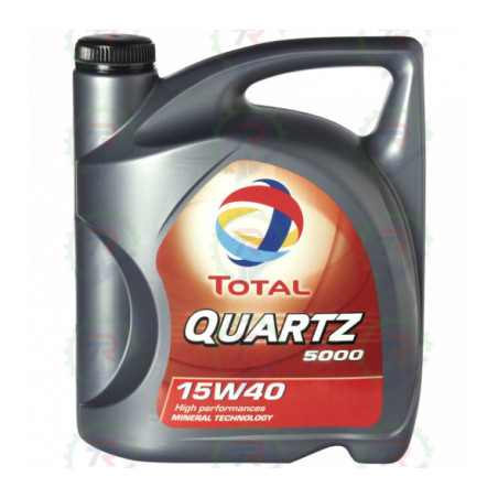 Aceite Total Quartz 5000 15W40 | Protección y Rendimiento Superior